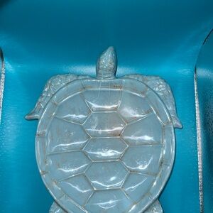 Cynthia Rowley Turquoise Turtle Serving Dish